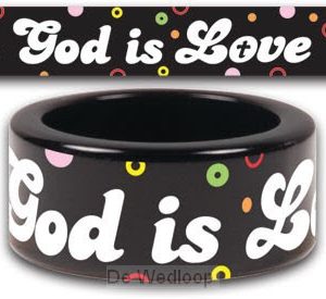 God Is Love – Size 8 (Fun Ring)