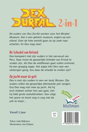 Dex durfal De schedel van kristal & Op jacht naar de yeti