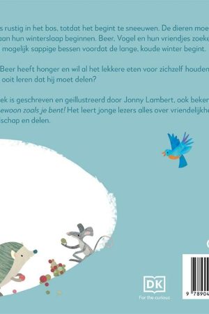 Beer en vogel leren delen