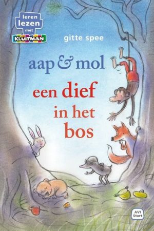 Aap & mol een dief in het bos