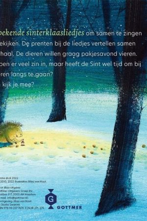 Zie de maan schijnt door de bomen