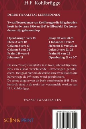 Twaalftal Leerredenen I – 3
